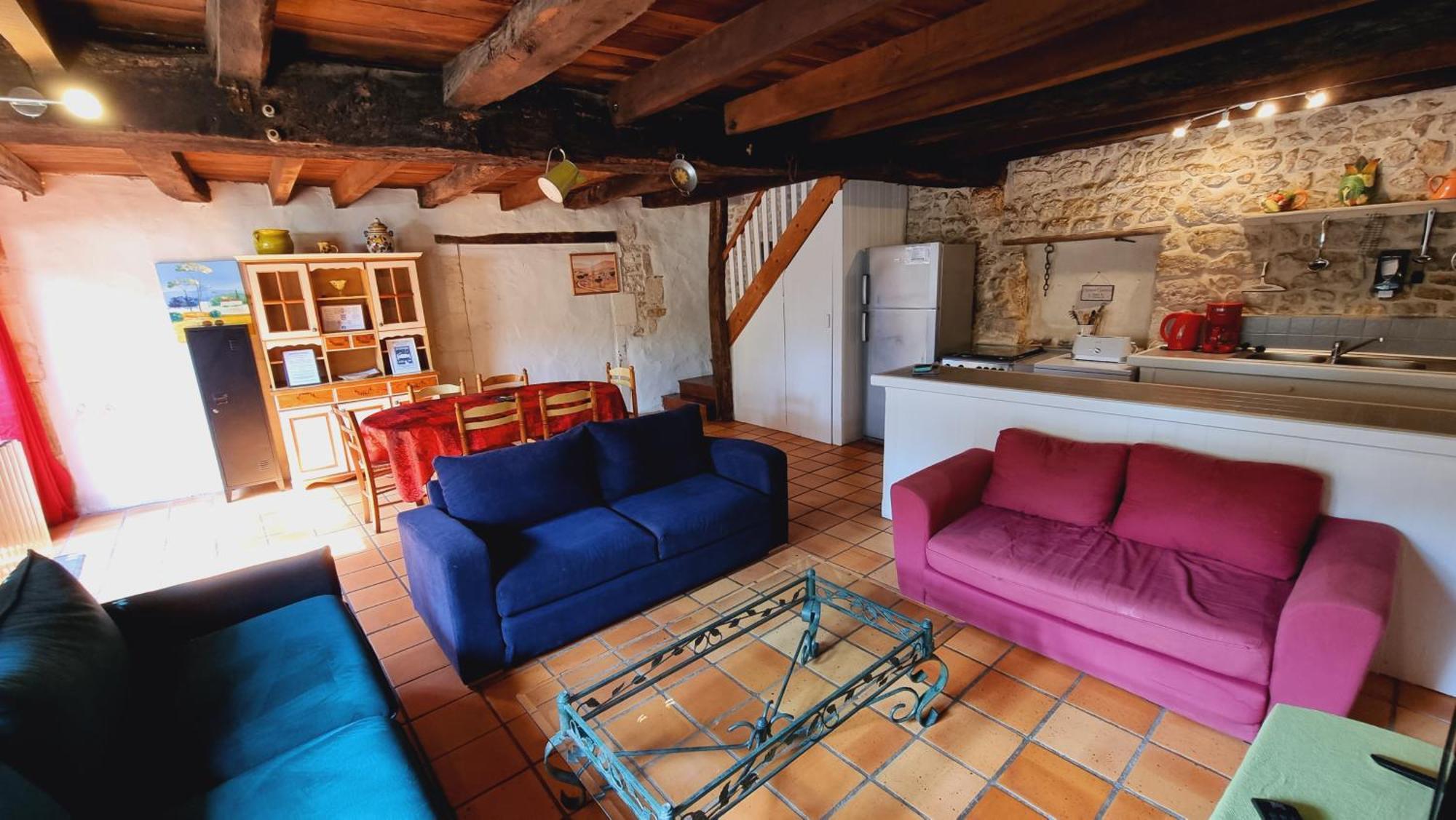 Вилла Domaine De Rochebonne Saint-Just-Luzac Экстерьер фото